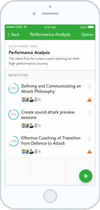 Keep connected with your team on the Coach's Companion app